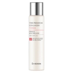Dr. Hedison, The Premium Collagen, Hidratare, Loțiune tonică, Pentru față, 150 ml