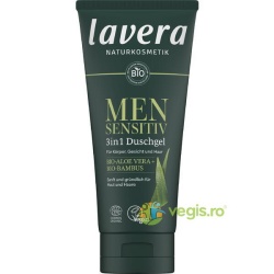 Gel de Curatare 3 in 1 Par, Ten si Corp pentru Barbati 200ml LAVERA