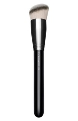 MAC, Synthetic Rounded Slant Brush, Rounded Slant, Pensulă pentru fond de ten, S2TL01