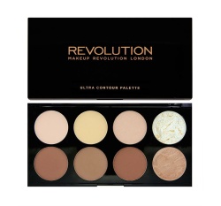 Makeup Revolution, Ultra Professional, Paletă de conturare, 8 nuanțe, 1.6 g
