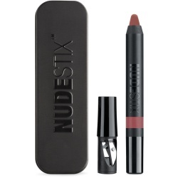 Nudestix, Intense Matte, Creion de buze și fard de obraz 2-în-1, Puritate, 2.5 g