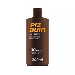Piz Buin, Allergy, Sun Protection, Sunscreen Lotion, SPF 30, UVA & UVB, 200 ml