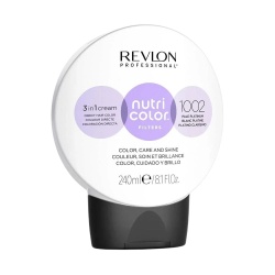 Revlon, Nutri Color Filters, Hair Colouring Cream Toner, 1002 Pale Platinum, 240 ml