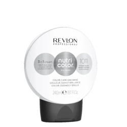 Revlon, Nutri Color Filters, Vopsea de păr semi-permanentă, 1011 Intense Silver, 240 ml