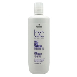 Schwarzkopf Professional, Bonacure Frizz Away, Șampon pentru păr, Anti-încâlcire, 1000 ml