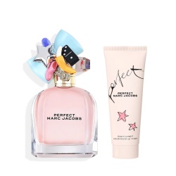 Set Marc Jacobs: Perfect, Eau De Parfum, For Women, 50 ml + Perfect, Moisturizing, Body Lotion, 75 ml