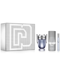 Set Paco Rabanne: Invictus, Deodorant Spray, For Men, 150 ml + Invictus, Eau De Toilette, For Men, 100 ml + Invictus, Eau De Toilette, For Men, 10 ml