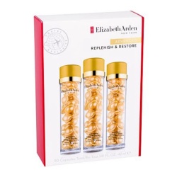 Set Trio, Elizabeth Arden, Advanced Ceramide, Realimentare, Zilnic, Capsule de ser, Pentru față, 90