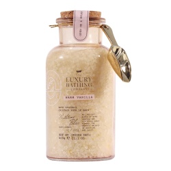 The Luxury Bathing Company, Luxury Bathing, Soothing & Relaxing, Vanilie, Sare de baie, 600 g