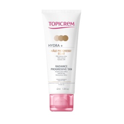 Topicrem, Hydra+, Accelerates Natural Tanning, Self-Tanning Cream, For Face & Neck, 40 ml