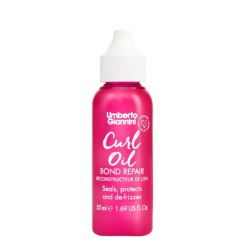 Umberto Giannini, Curl Oil Bond Repair, Fără silicon, Tratament cu ulei pentru păr, Frizz Control &