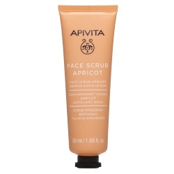 Apivita, Apricot, Cleansing & Exfoliating, Mască de scrub, 1-2 ori pe săptămână, Pentru față, 50 ml