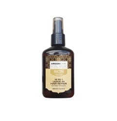 Arganicare, 10 in 1 Ricin, Balsam de păr fără clătire, Detangling & Anti-Frizz, 150 ml