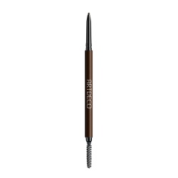 ArtDeco, Ultra Fine, Definire, Creion pentru sprâncene cu cremă și perie 2-în-1, 12, Deep Brunette