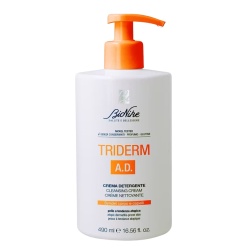 BioNike, Triderm A.D., Curățare și calmare, Cremă de curățare, 490 ml