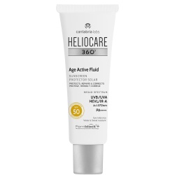 Cantabria Labs, Heliocare 360º, Protecție solară, Zi, Fluid, Pentru față, SPF 50, 50 ml