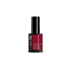 ColorMe Cosmetics, Sparkling Sangria, Semitransparent, Ojă semipermanentă, Translucid, 10 ml