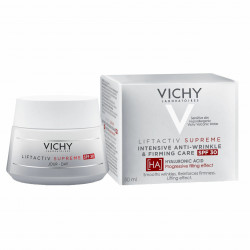 Crema de fata antirid cu acid hialuronic Vichy Liftactiv Supreme SPF 30, pentru toate tipurile de ten, 50 ml - Img 1