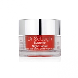 Dr Sebagh, Supreme Night Secret, Întărire, Noapte, Smântână, Pentru față și gât, 50 ml