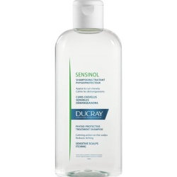 Ducray, Sensinol, Hypoallergenic, Hair Treatment Shampoo, Calming, For Sensitive Scalps, 200 ml