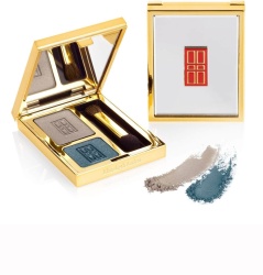 Elizabeth Arden, Beautiful Color Duo, Fard de ochi pudră, 06, Teal cețos, 2 nuanțe, 3 g