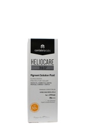 Fluid protectie solara Cantabria Heliocare 360º Pigment Solution SPF50+, pentru prevenirea si reducerea petelor pigmentare, 50 ml
