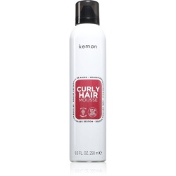Kemon, Curly Hair Mousse, Spumă de coafat, Volum, Mediu, 250 ml