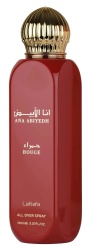 Lattafa, Ana Abiyedh Rouge, Spray de corp, 150 ml