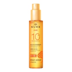 Nuxe, Sun, Anti-îmbătrânire, Ulei de bronzat, SPF 10, 150 ml