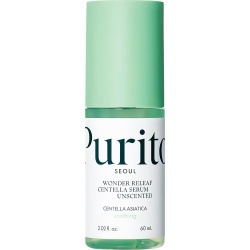 Purito, Wonder Releaf Centella, Liniștitor și calmant, Zi & Noapte, Ser, Pentru față, 60 ml