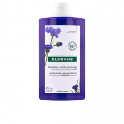 Sampon nuantator anti-ingalbenire pentru par gri si blond imbogatit cu Dioc, Klorane, Centaury BIO, Unisex, 400 ml
