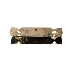 Set, Balmain, Hair Couture, Cutie de carton goală, Negru și alb, 25 buc.