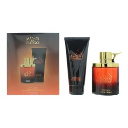 Set Manos De Fuego: Caliente, Eau De Toilette, For Men, 100 ml