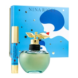 Set Nina Ricci: Luna, Eau De Toilette, For Women, 80 ml + Jumbo, Matte, Cream Lipstick, Fuchsia, 2.5 g