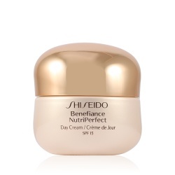 Shiseido, Benefiance Nutriperfect, Anti-îmbătrânire, Zi, Smântână, Pentru față, SPF 15, 50 ml