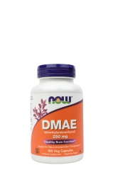 Supliment nutritiv Now, DMAE 250 mg, 100 capsule vegetariene - Img 1