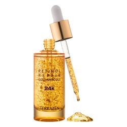 Terrazen, Retinol Repair, Aur 24K, Întărire, Ser tratament în fiole, Anti-îmbătrânire, Pentru față