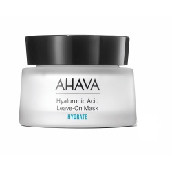 Ahava, Leave-On, Acid hialuronic, Hidratant, Mască cremă, Pentru față, 50 ml
