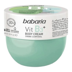 Babaria, Vitamin B3, Hidratant și nutritiv, Cremă de corp, Zilnic, 400 ml