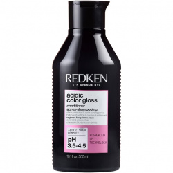 Balsam profesional Redken Acidic Color Gloss, cu vitamina E si arginina, pentru par vopsit, protejeaza culoarea si ofera stralucire, 300ml
