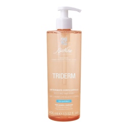 BioNike, Triderm, Cleansing & Refreshing, Gel de duș, For Body & For Hair, 400 ml