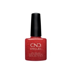 CND, Shellac, Shimmer, Semi-Permanent Nail Polish, Ruby Ritz, 7.3 ml