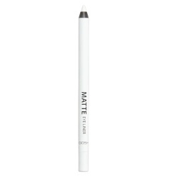 Gosh, Matte Eye Liner, Cream Pencil, Kohl Eyeliner, 001, Dover White, 1.2 g