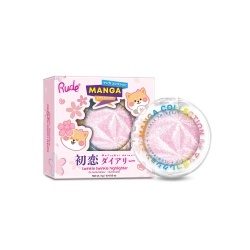 Iluminator Twinkle Twinkle Manga Collection, nuanta Sawa-Chan's Heart, Rude Cosmetics, 4 g