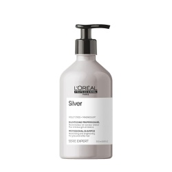 L'Oreal Professionnel, Serie Expert Silver, Șampon pentru păr, Neutralizant și iluminator, 500 ml