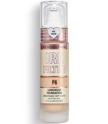 Makeup Revolution, IRL Filter, Oil Free, Long Wear, Cream Foundation, F6, 23 ml