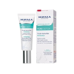 Mavala, Pore Detox, Hydrating & Mattifying & Detoxifying & Refreshing, Zi & Noapte, Fluid, Pentru