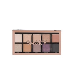 Profusion Cosmetics, Smoky, Paletă de farduri de ochi, 10 nuanțe, 25 g