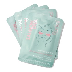 Rodial, Salmon Jelly Eye Patches, Luminare, Plasture mască pentru ochi, 4 buc