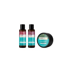 Set Arganicare: Argan Oil & Shea Butter, Hair Treatment Cream Mask, Repair, Moisturizing, 100 ml